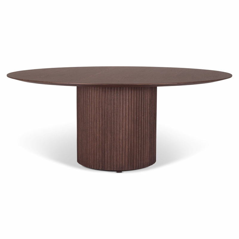 Atenas Round Dining Table - Urbia Tables - Ebano - HORNE