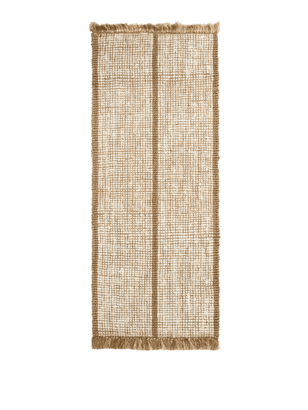Athens Stripes Runner - Ferm Living Rugs - Natural/Off - White - HORNE