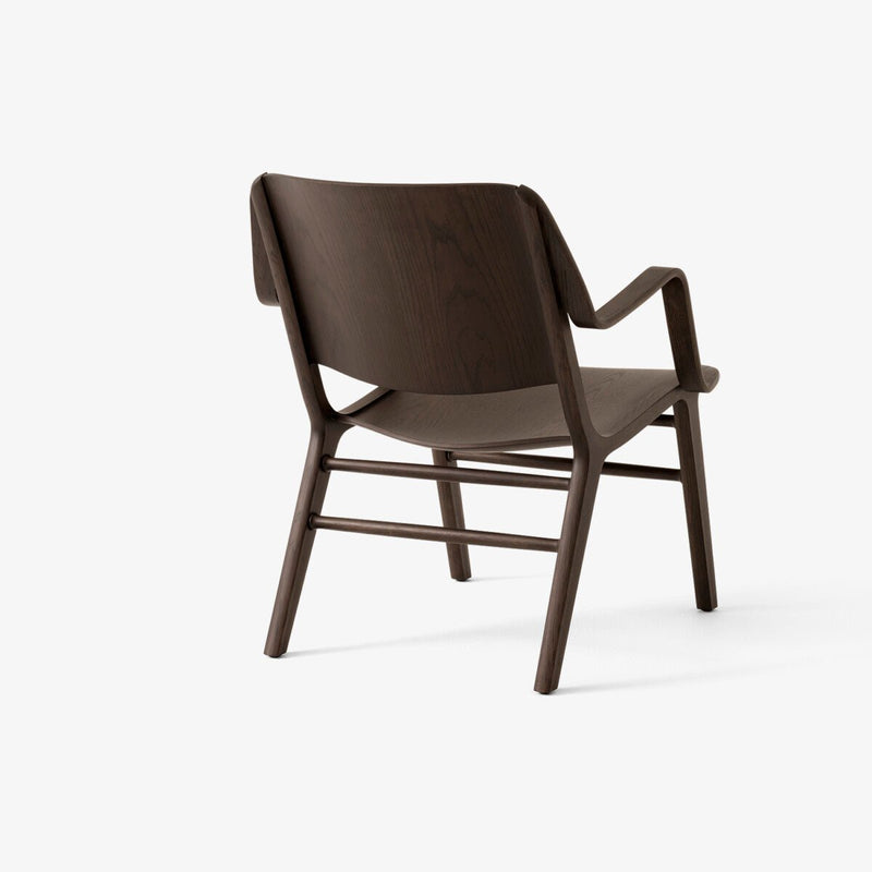 Ax Lounge Chair - &Tradition Chairs - Lacquered Oak & Walnut - HORNE