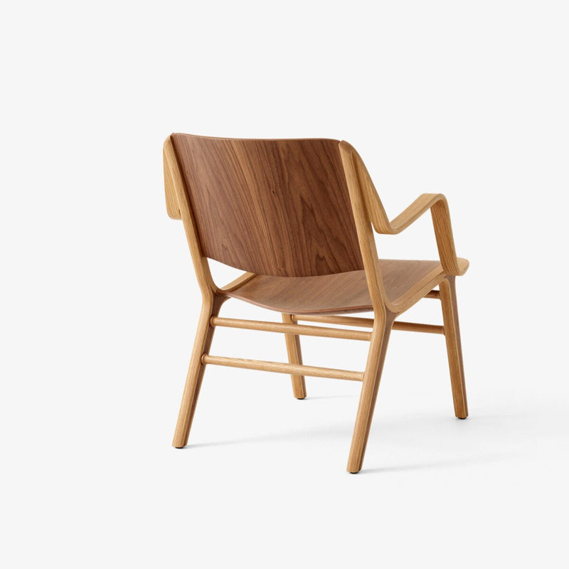 Ax Lounge Chair - &Tradition Chairs - Lacquered Oak & Walnut - HORNE