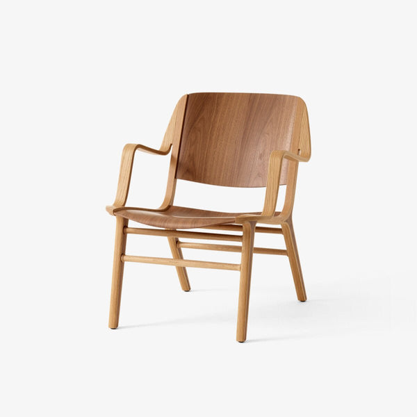Ax Lounge Chair - &Tradition Chairs - Lacquered Oak & Walnut - HORNE