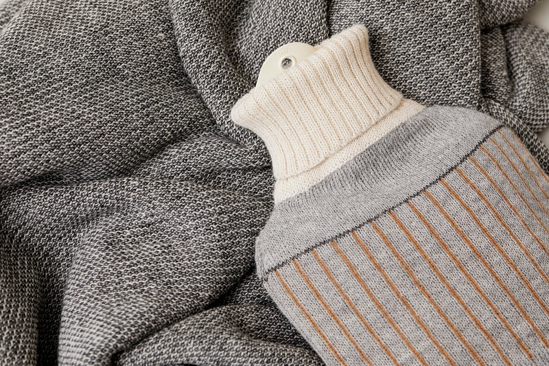 Aymara Hot Water Bottle - Form & Refin Drinkware - Pattern Grey - HORNE