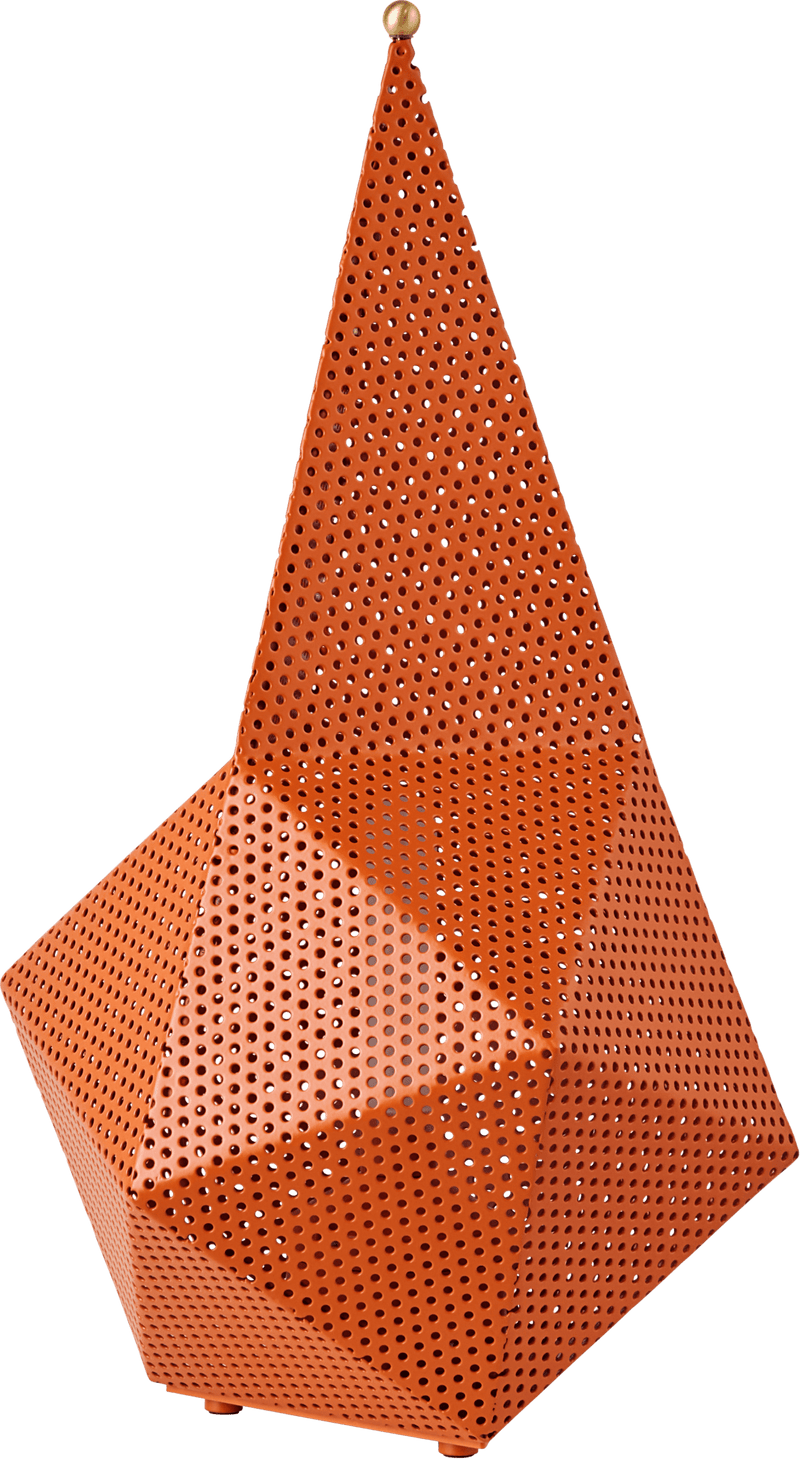 Bagdad Portable Lamp - Gubi - Outdoor Lights - International Orange - HORNE