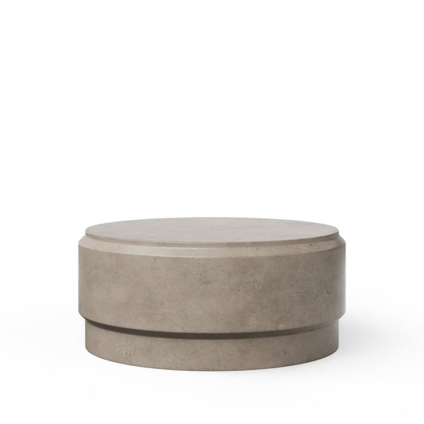 Barrel Coffee Table - Urbia Coffee Tables - Dark Grey - HORNE