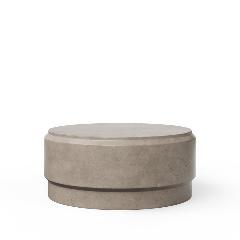 Barrel Coffee Table - Urbia Coffee Tables - Dark Grey - HORNE