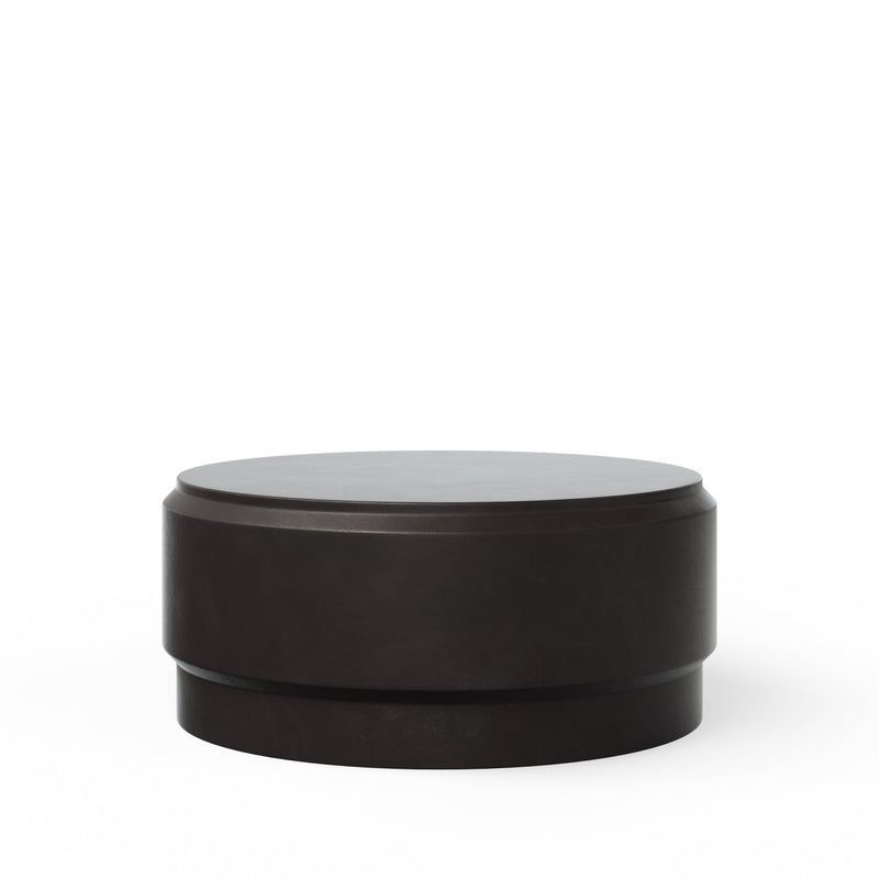 Barrel Coffee Table - Urbia Coffee Tables - Dark Grey - HORNE