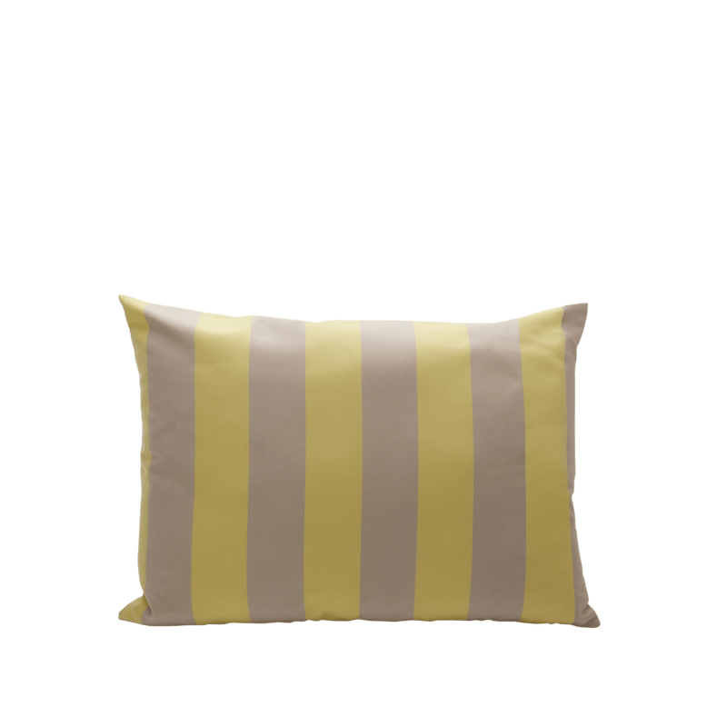Barriere Pillow - Skagerak by Fritz Hansen Blankets + Throws + Pillows - Golden Yellow Stripe - Small - HORNE