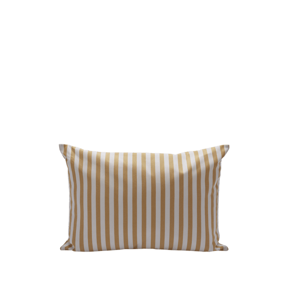 Barriere Pillow - Skagerak by Fritz Hansen Blankets + Throws + Pillows - Golden Yellow Stripe - Small - HORNE
