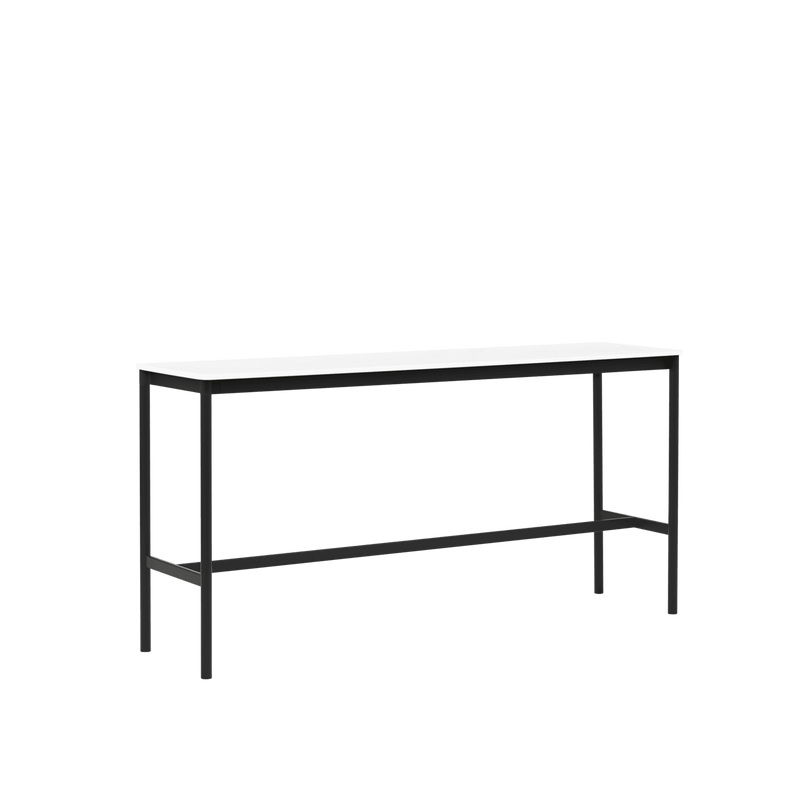 Base High Table 1 - Muuto - Table + Task - White ABS Top & White Base - HORNE