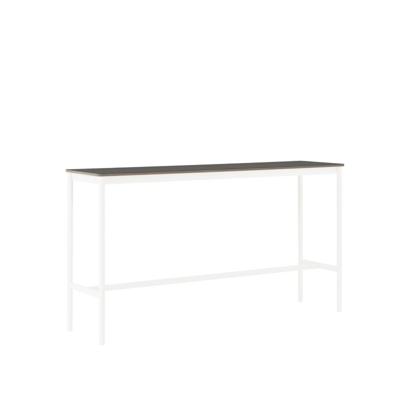 Base High Table 2 - Muuto - Table + Task - White ABS Top & White Base - HORNE