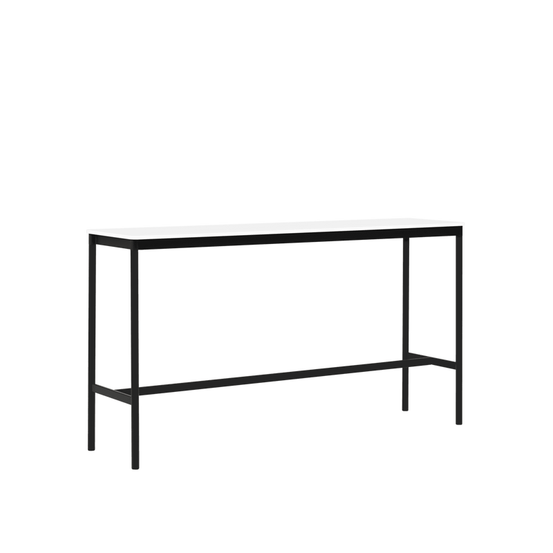Base High Table 2 - Muuto - Table + Task - White ABS Top & White Base - HORNE