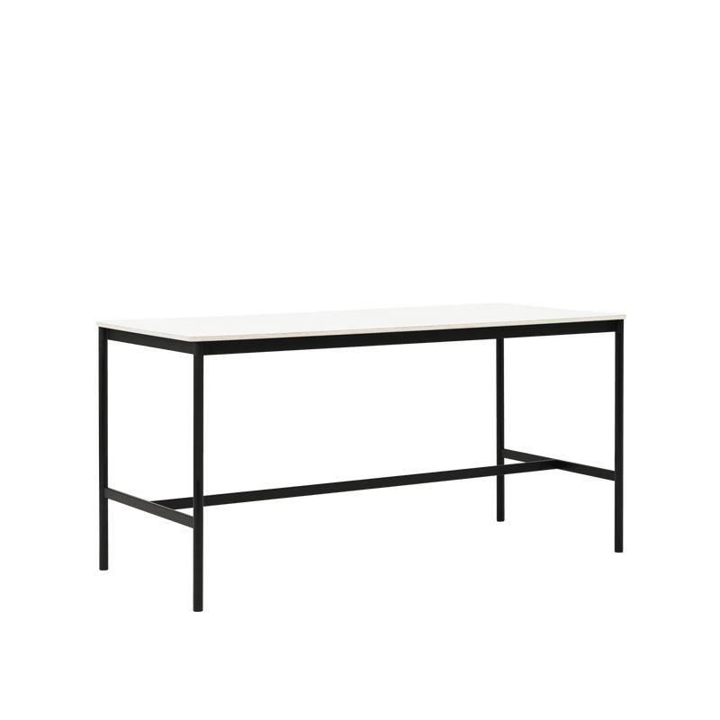 Base High Table 3 - Muuto - Table + Task - White ABS Top & White Base - HORNE