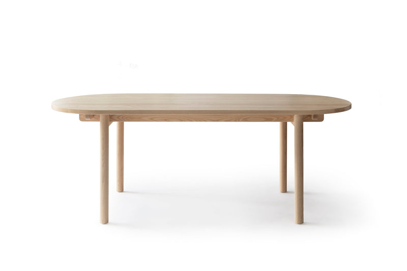 Basic Table - Oval - Nikari Tables + Desks - Ash - 78.7