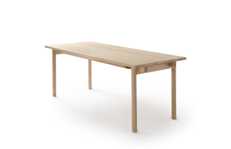 Basic Table - Straight - Nikari Tables + Desks - Natural Oiled Ash - HORNE