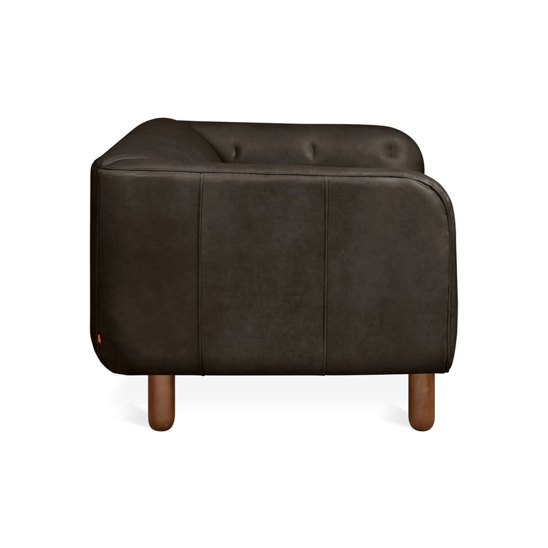 Beaconsfield Chair - Gus* Modern - Chairs - Canyon Whiskey Leather - Walnut - HORNE