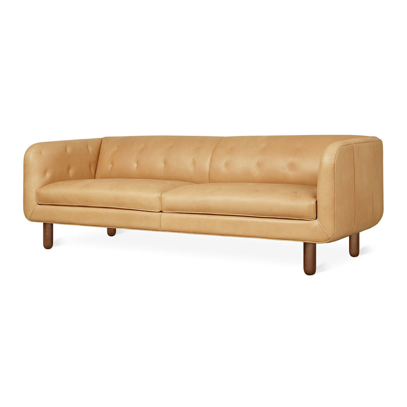 Beaconsfield Sofa - Gus* Modern - Chairs - Canyon Whiskey Leather - Walnut - HORNE