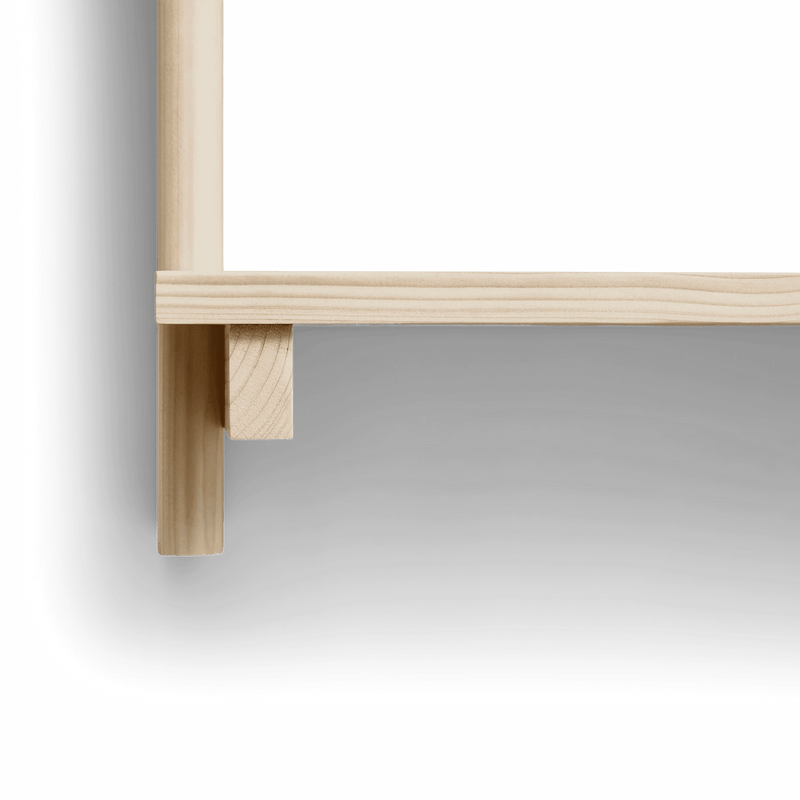 Beam Wall Office Shelf 3 - Form + Refine Shelving - HORNE