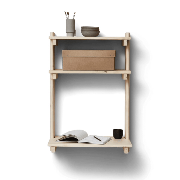 Beam Wall Office Shelf 3 - Form + Refine Shelving - HORNE