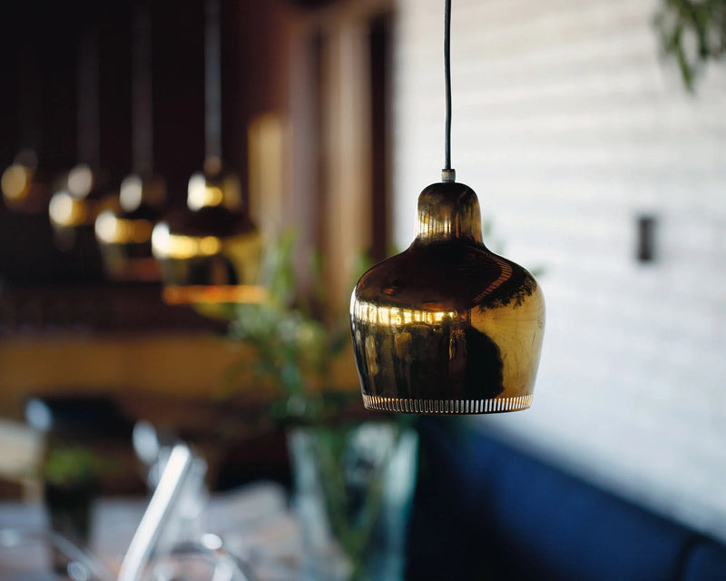 Bell Pendant Light A330S - Artek Pendants - White Painted - HORNE