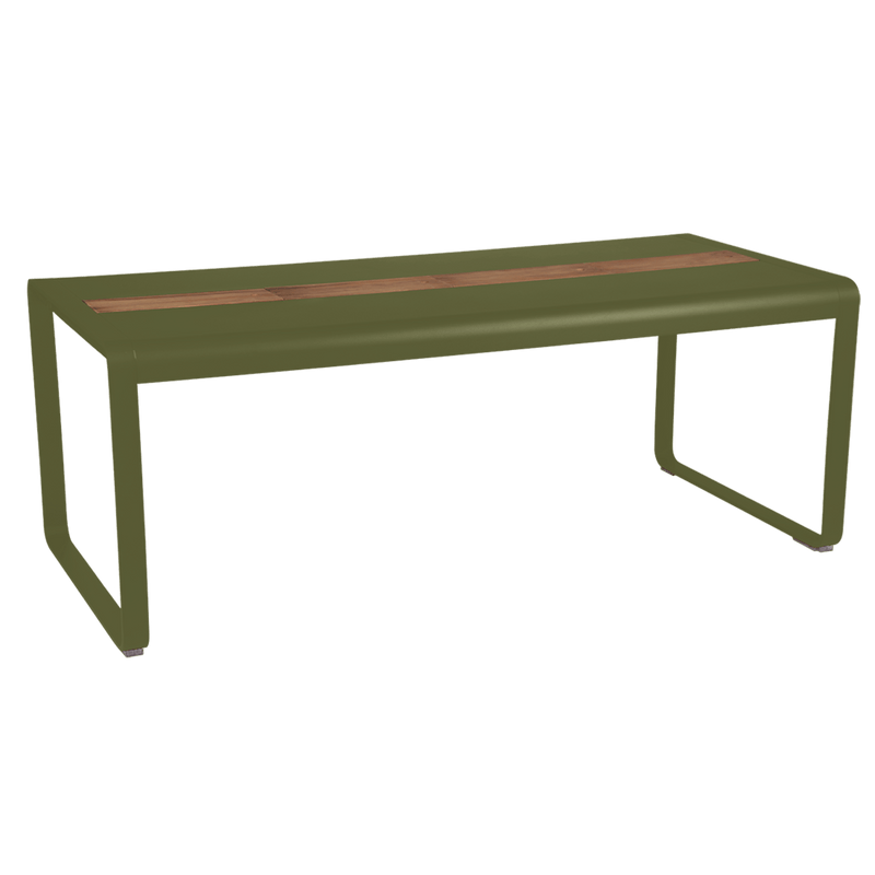 Bellevie Table with Storage - Fermob - Outdoor Furniture - Acapulco Blue - HORNE