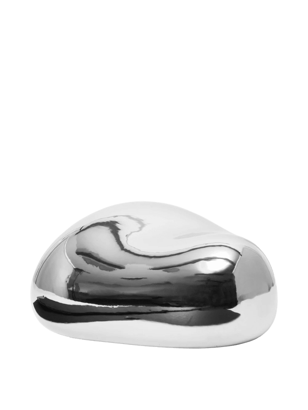 Bellure Piece - Oval - Ferm Living Art + Objects - Silver - HORNE