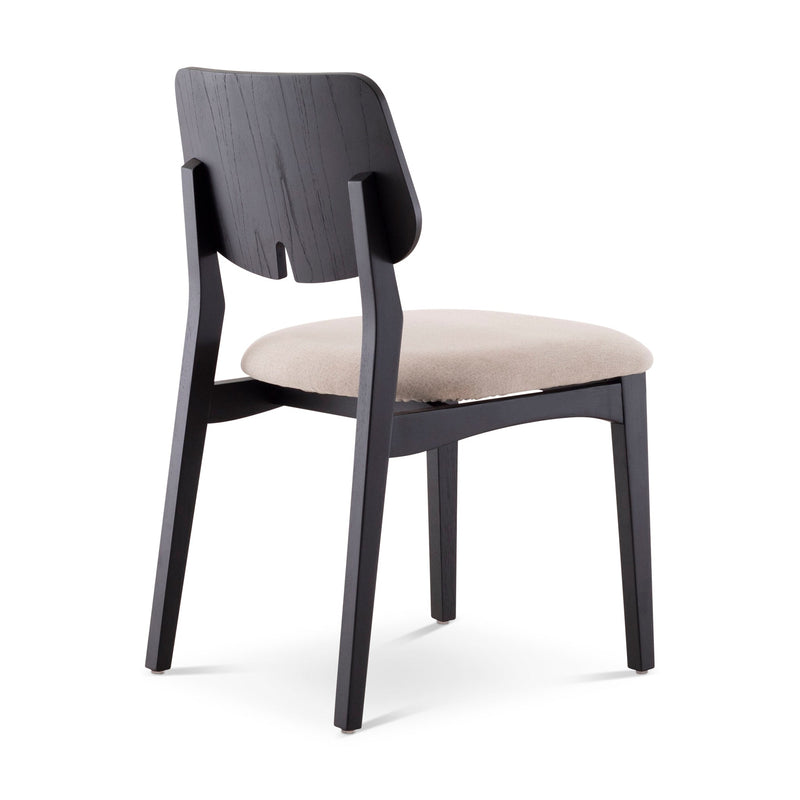 Beth 2.0 Side Chair - Urbia Chairs - Medley Ivory Ebano - HORNE
