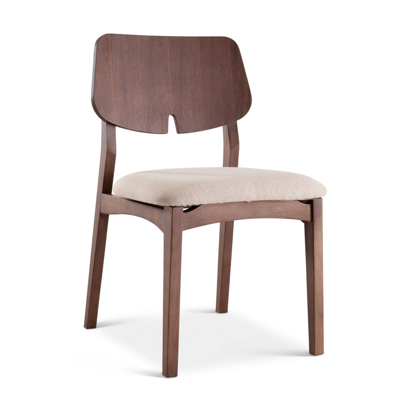 Beth 2.0 Side Chair - Urbia Chairs - Medley Ivory Ebano - HORNE