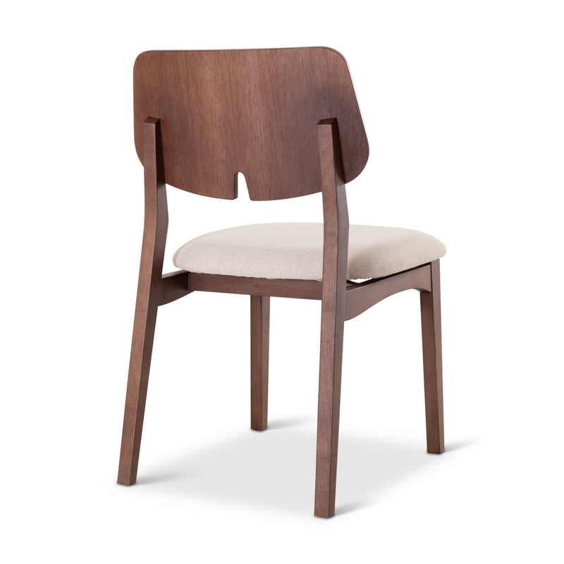 Beth 2.0 Side Chair - Urbia Chairs - Medley Ivory Ebano - HORNE