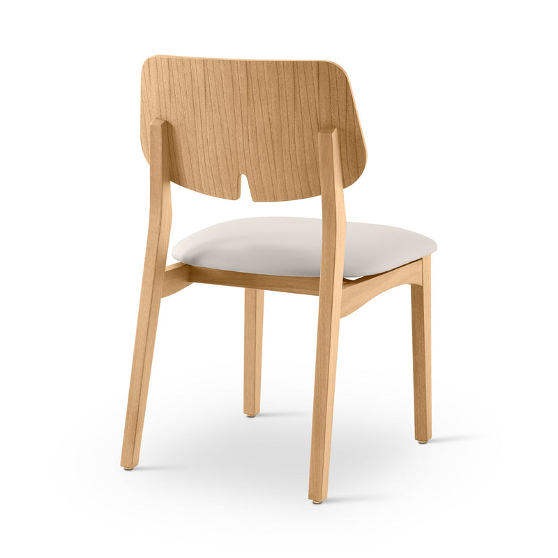 Beth 2.0 Side Chair - Urbia Chairs - Medley Ivory Ebano - HORNE