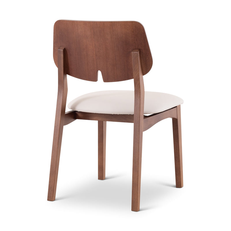 Beth 2.0 Side Chair - Urbia Chairs - Medley Ivory Ebano - HORNE