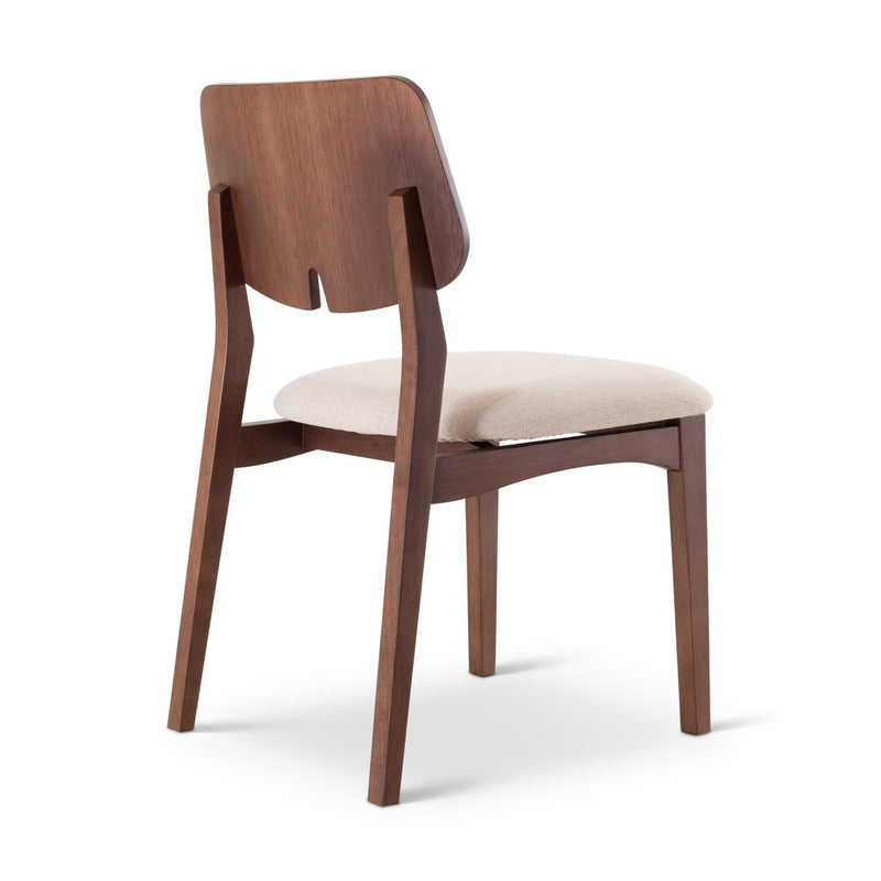 Beth 2.0 Side Chair - Urbia Chairs - Medley Ivory Ebano - HORNE