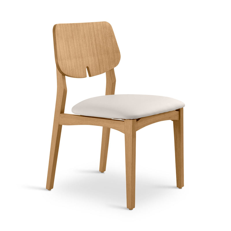 Beth 2.0 Side Chair - Urbia Chairs - Medley Ivory Ebano - HORNE