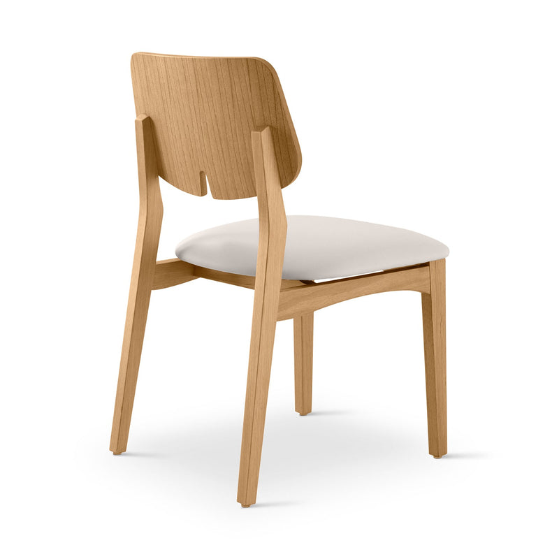 Beth 2.0 Side Chair - Urbia Chairs - Medley Ivory Ebano - HORNE