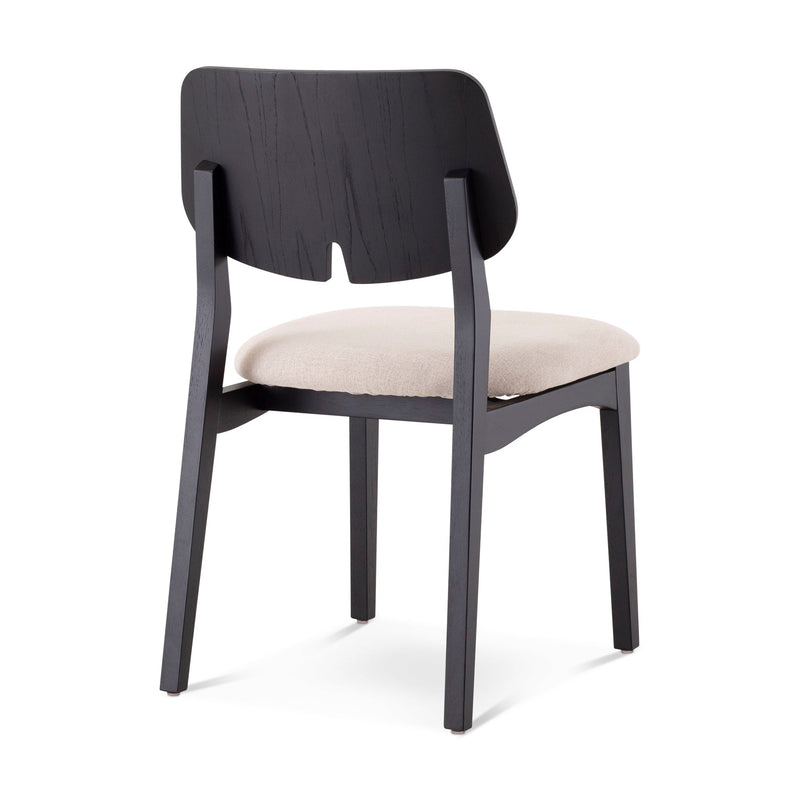 Beth 2.0 Side Chair - Urbia Chairs - Medley Ivory Ebano - HORNE
