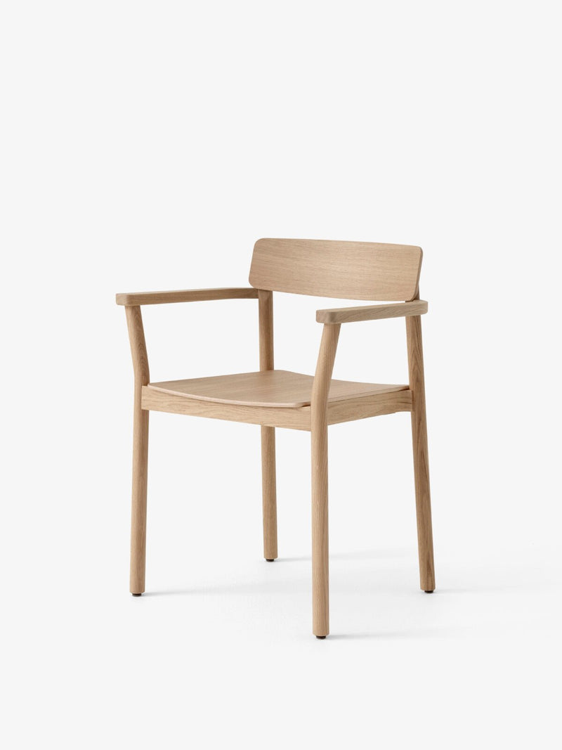 Betty Armchair - No Upholstery - &Tradition Chairs - Smoked Oiled Oak - HORNE