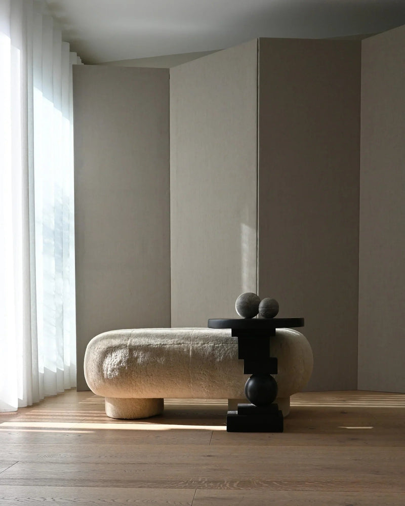 Big Foot Bench - 101 Copenhagen Stools + Benches + Ottomans - Nubuck - Petit - HORNE