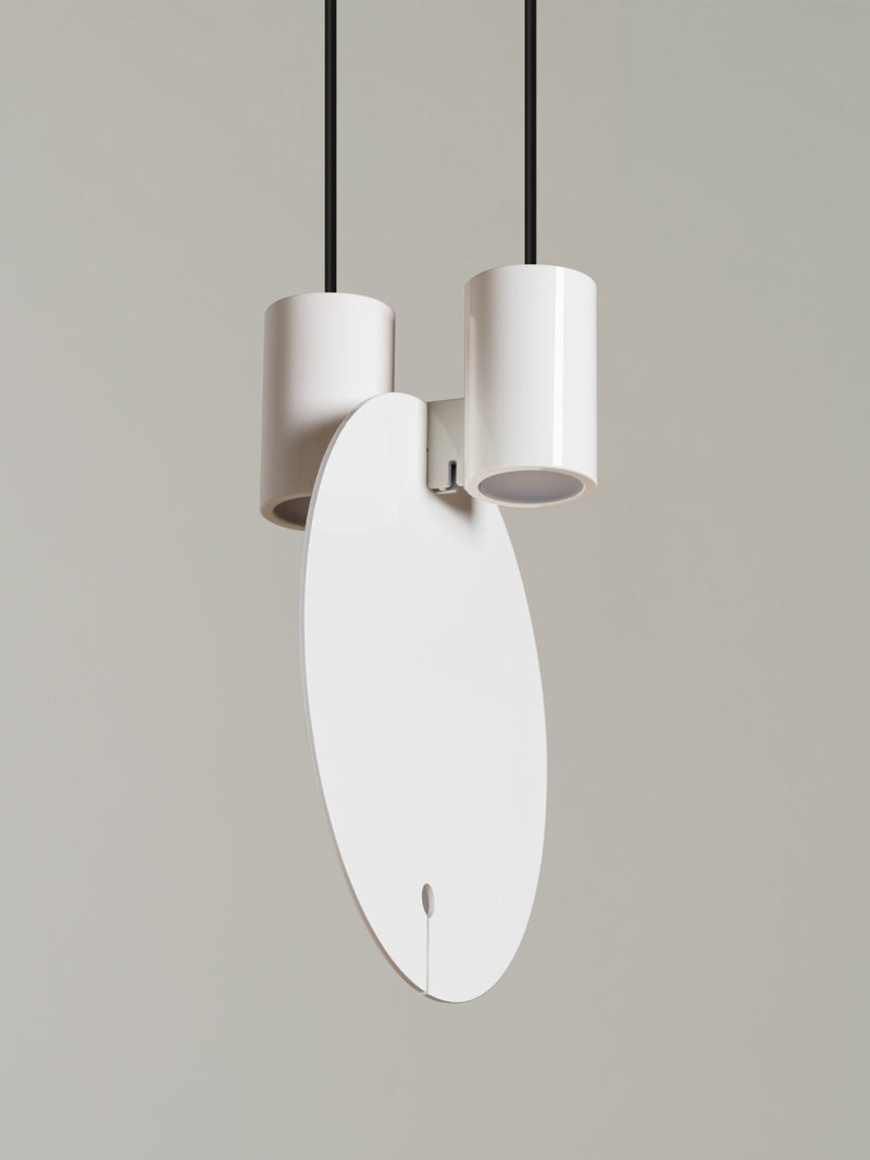 Bijou S Pendant Lamp - Santa & Cole - Pendants - Glossy White - HORNE