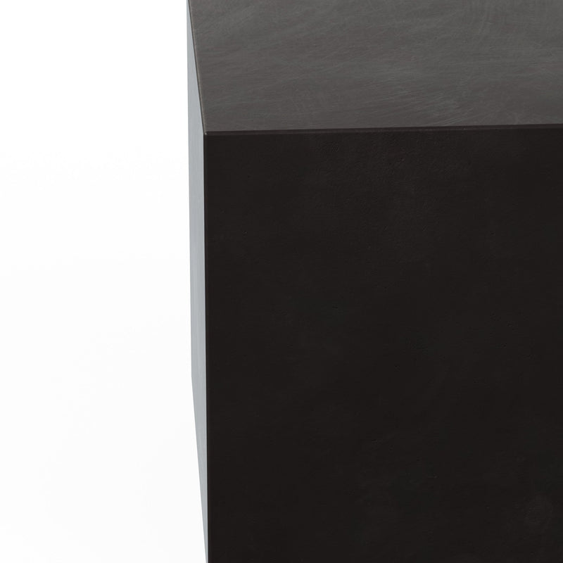 Bloc End Table - Urbia Tables - Dark Grey - HORNE