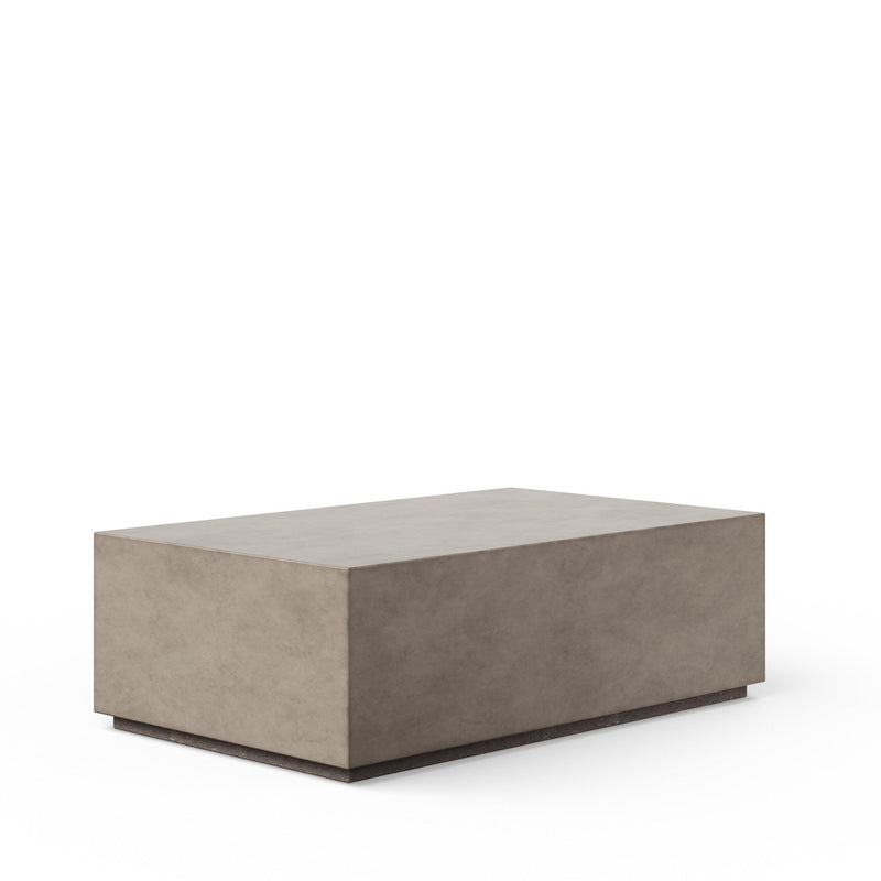 Bloc Rectangular Coffee Table - Urbia Coffee Tables - Dark Grey - HORNE