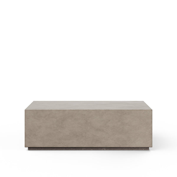 Bloc Rectangular Coffee Table - Urbia Coffee Tables - Dark Grey - HORNE