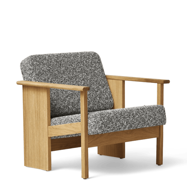 Block Lounge Chair - Form & Refine Chairs - Zero - Oak - HORNE