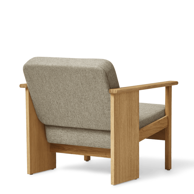 Block Lounge Chair - Form & Refine Chairs - Hallingdal 65 - Oak - HORNE
