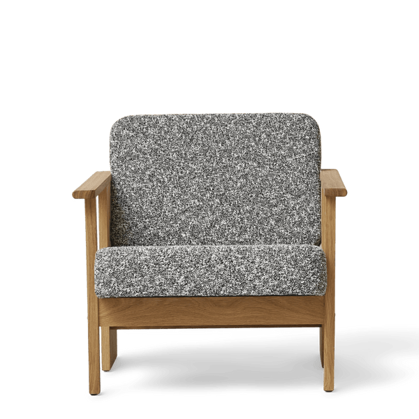 Block Lounge Chair - Form & Refine Chairs - Zero - Oak - HORNE