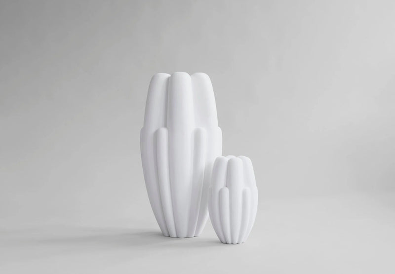 Bloom Vase Slim - 101 Copenhagen Vases - Bone White - Big - HORNE
