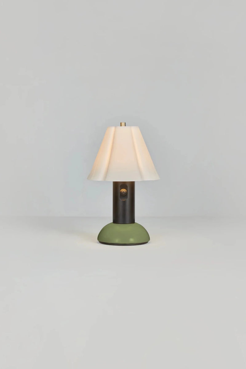 Blossom Portable Light - Original BTC Table + Task - Olive Green - HORNE