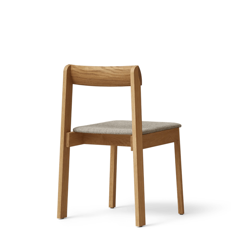 Blueprint Chair - Upholstered Seat - Form + Refine Chairs - Smoked Oak - Hallingdal 65 - 227 - HORNE