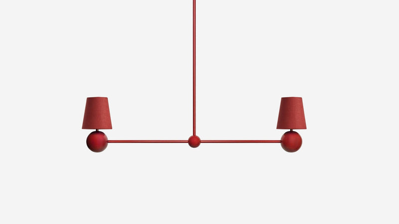 Bole Pendant II in Color - Workstead - Pendants - Clay - 24