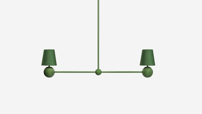 Bole Pendant II in Color - Workstead - Pendants - Clay - 24