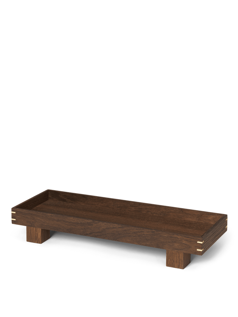 Bon Wooden Tray - Ferm Living - Serveware - Black - X Small - HORNE