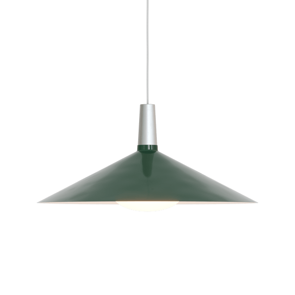Bower Pendant - Large - Tala - Ceiling Lights - Dark Green - Oval II - HORNE
